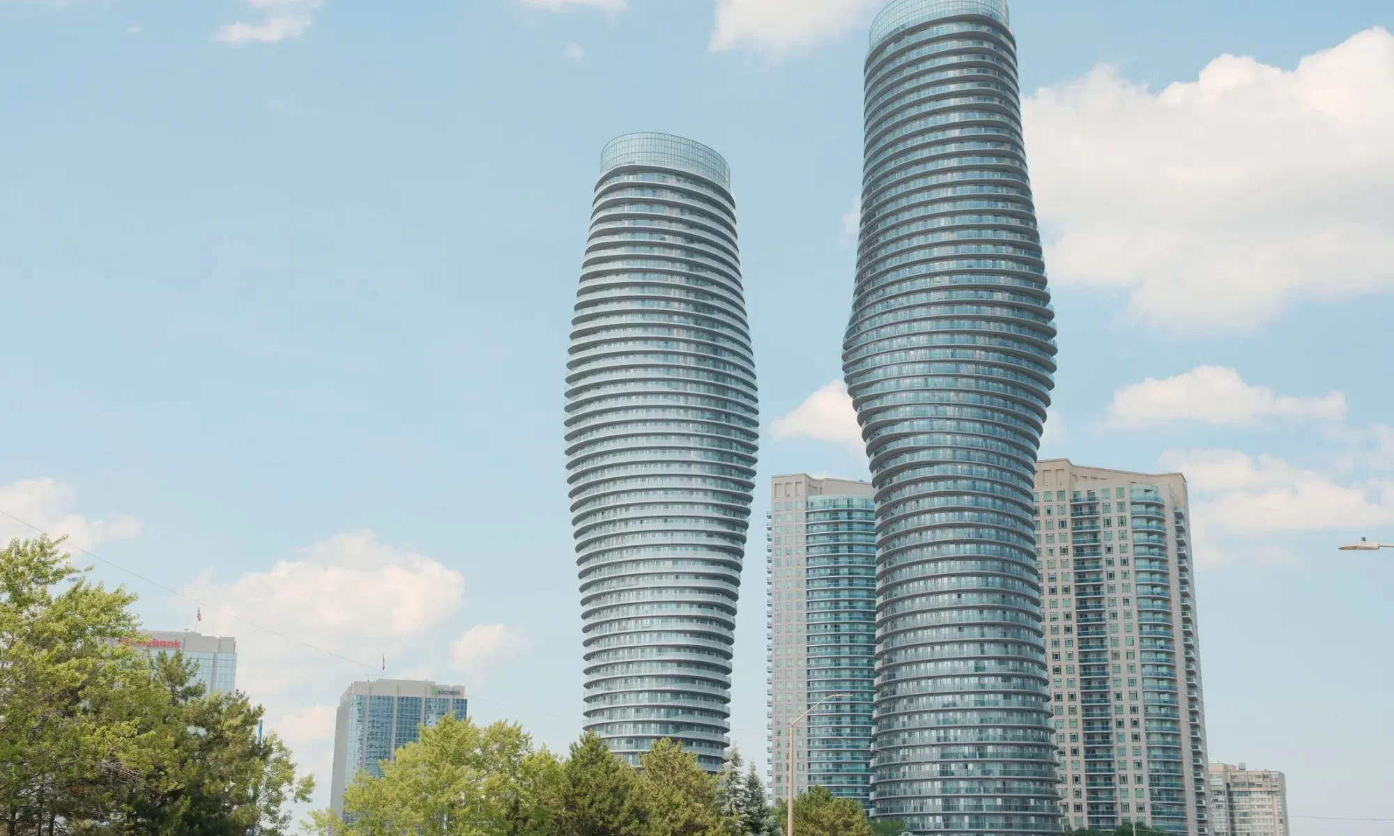 Absolute World towers in Mississauga, Ontario